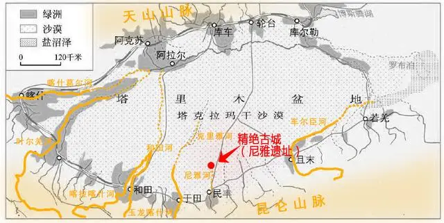 新疆尼雅遗址：千年来，被塔克拉玛干风沙掩埋的“精绝古国”