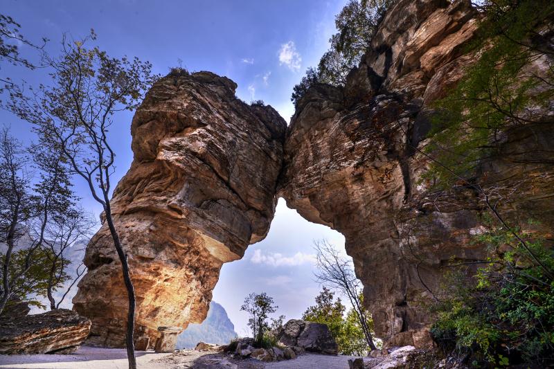 河北白石山景区恢复开放