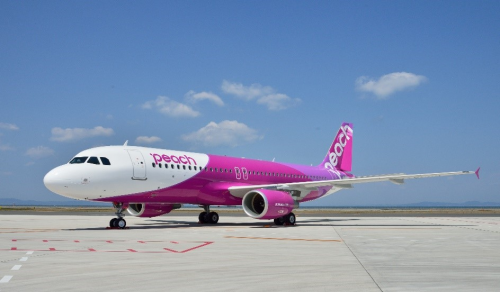 乐桃航空于今日起恢复所有日本国内的航线航班